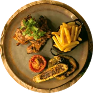 Мясо на огне